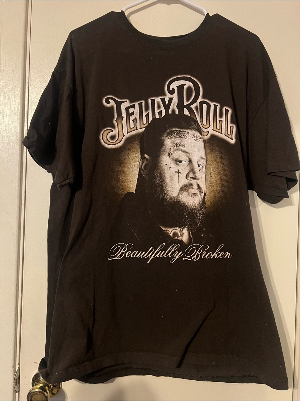 "Beautifully Broken" Short Sleeve Tee - Black